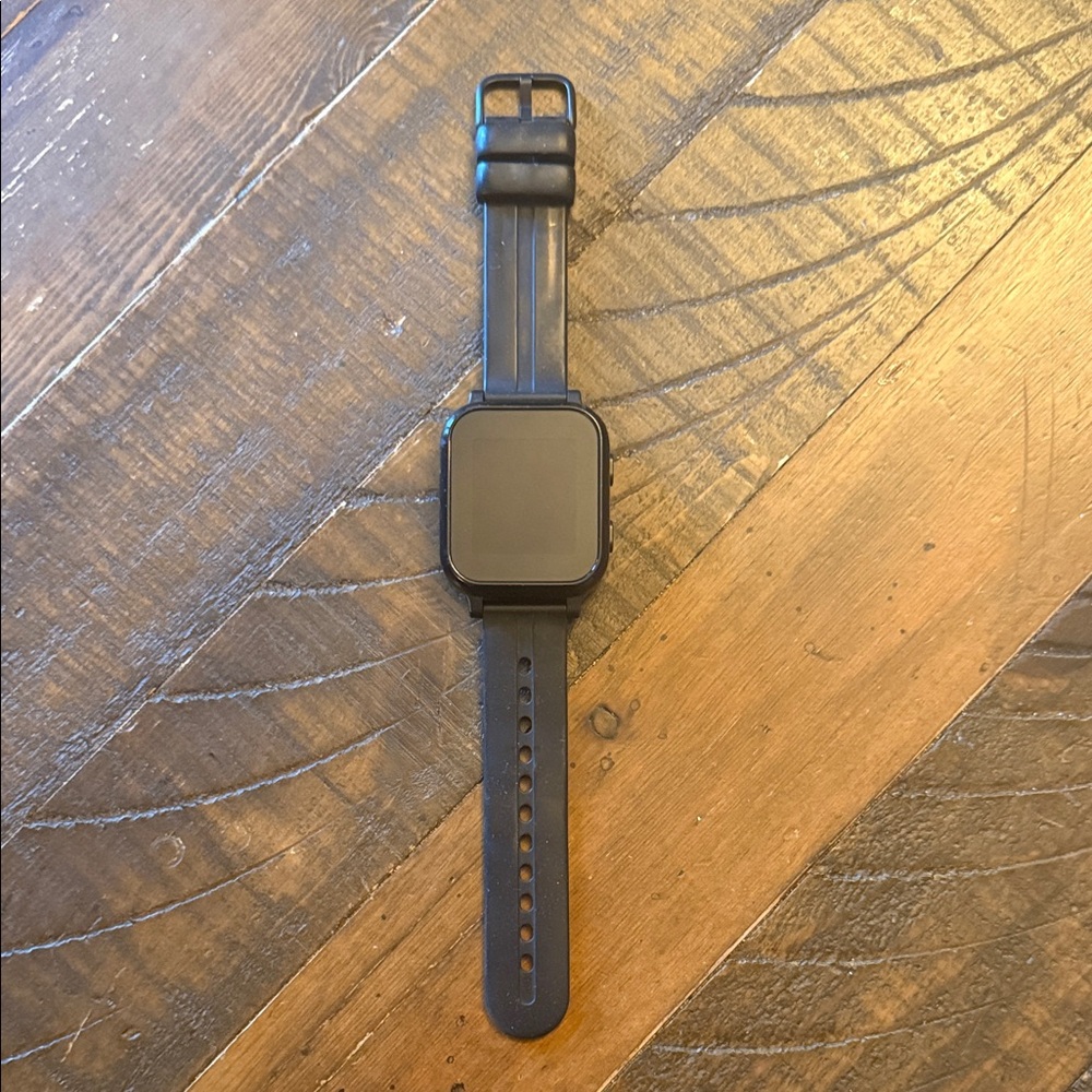 Kids Gabby watch 3e - Sleek Black Smartwatch with Adjustable Strap